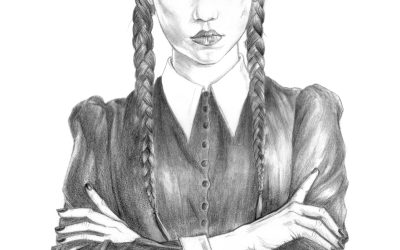 Portrait Mercredi Addams
